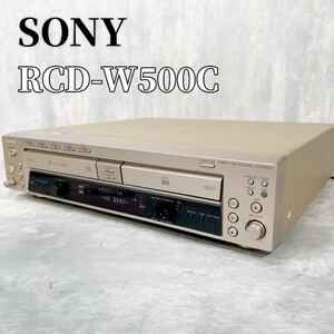 Z187 SONY Sony RCD-W500C CD changer магнитофон 