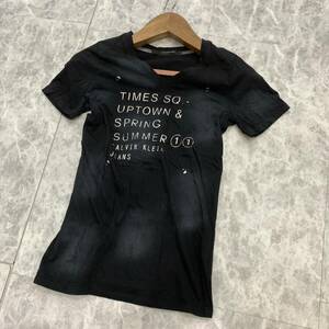 J ▼ 都会のカジュアルウェア '着心地抜群' Calvin Klein Jeans カルバンクライン ジーンズ Vネック 半袖 Tシャツ / カットソー size:M