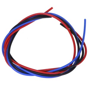 イーグル模型 シリコン銀コードセット 20G ゲ-ジ 赤、黒、青 各40cm 2566