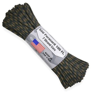 ATWOOD ROPE 550pala код модель 3 дерево Land утка Ato do трос ARM коммерческий Woodland Camo