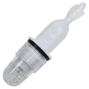 ストロボライト LED 点滅灯 単1電池使用 [ ホワイト / D_(単一電池_1本) ] フラッシャー 自動点滅灯