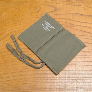 ドイツ軍放出品 ソーイングキットポーチ 裁縫セット収納袋 コットン製 [ 難あり ] BW sewing kit 払下げ品