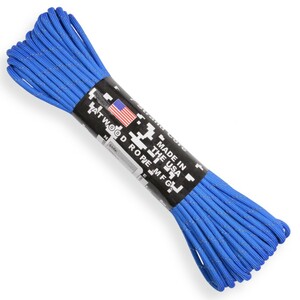 ATWOOD ROPE 反射材 550パラコード タイプ3 ブルー [ 15m ] アトウッドロープ ARM