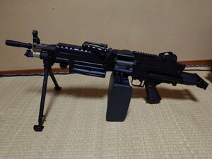 STAR system M249pala Junk electric gun Mini miMINIMI