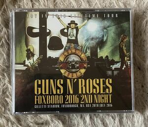 GUNS N' ROSES - FOXBORO 2016 2ND NIGHT(3CD) [ZODIAC 191]
