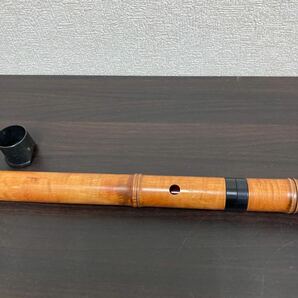 中古品 現状渡し 長期保管品 尺八 ？ 縦笛？ 和楽器 詳細不明 全長 約54.5センチの画像3