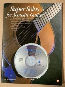 ●　Super Solo for Acoustic Guitar　●　Johnny Norris　他　【 洋書 CD付 】