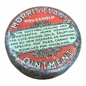 アンティーク缶　1900年代　モリスエバンス