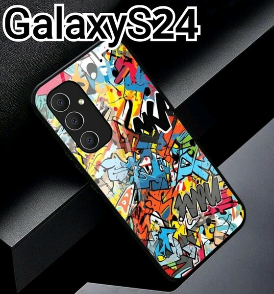 GalaxyS24 ケース　派手柄　可愛い