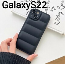 GalaxyS22 ケース　ブラック　エアクッション_画像1