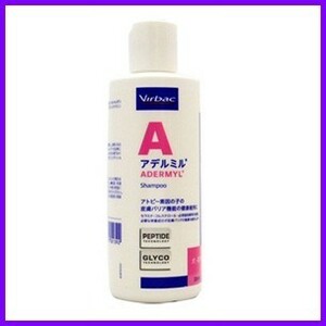 送料520円可 ビルバック アデルミル ペプチド 犬猫用 シャンプー 200ml