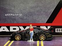 1/64 カスタムホイール　6台分　TE37風　シルバー＆ゴールド＆ブラック＆グレー＆ブロンズ＆赤リム　ホットウィール等のミニカーに！_画像3