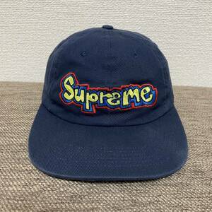 Supreme Gonz Logo 6-Panel Cap Navy Free 18ss 2018年 紺 ネイビー ゴンズロゴ 6パネル キャップ マークゴンザレス