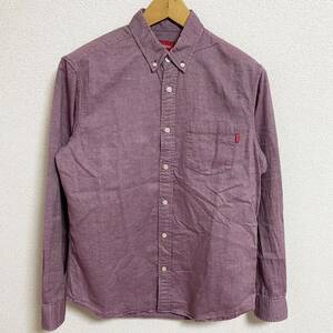 Supreme Oxford Shirt Purple S 13ss 2013年 紫 パープル オックスフォード シャツ 長袖シャツ