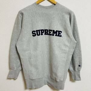 激レア Supreme Champion Collegiate Logo Crewneck Heather Grey L 1998年 ヘザーグレー チャンピオン カレッジロゴ クルーネック 初期