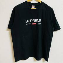 Supreme Est.1994 Tee Black L 21aw 2021年 黒 ブラック エスト 1994年 ボックスロゴ_画像1