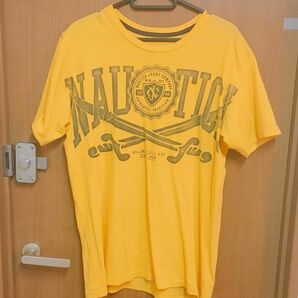 90sビンテージ　NAUTICA ロゴ Tシャツ メンズM