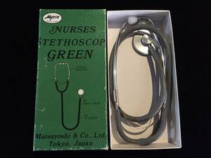 V0560-60/ MATSUYOSHI Mysco 聴診器 NURSES STETHOSCOPE