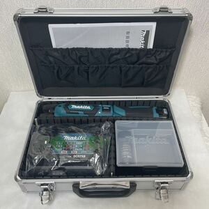 makita マキタ　7.2V 充電式ペンインパクトドライバ　TD022DSHX ボディカラー青　アルミケース入りセット　美品