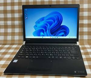 Windows 11 Pro TOSHIBA dynabook R73/B インテル i5 メモリ8GB ssd 250GB webカメラ Wi-Fi Bluetooth