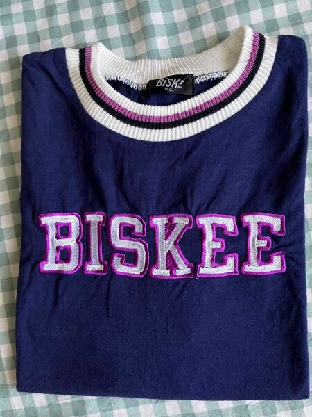BISKEE Tシャツ　160 着用回数少なめ　半袖