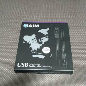 エイム電子 AIM PC Audio Cable SHIELDIOシリーズ オーディオ USBケーブル 1.2m RA261
