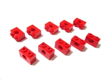凸レゴ凸　%3700　1x2ビーム（赤）　10個　◆テクニック関連_画像2
