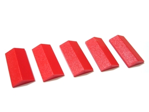 凸レゴ凸　%3299　2x4両面傾斜スロープ33度（赤）　5個