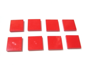 凸レゴ凸　%3068b　2x2タイル（赤）　8個
