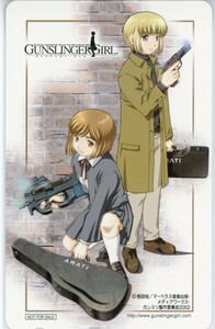 [E17/4]GUNSLINGER GIRL ガンスリンガーガール テレカ/相田裕