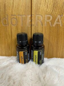 doTERRA ドテラ　正規品　オレンジ15 ml& レモン15 ml