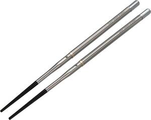 キャプテンスタッグ(CAPTAIN STAG) 箸 携帯箸 SHIKA-BASHI ジョイント式 ステンレス製 黒檀 漆 収納ケー
