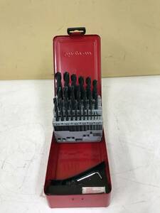 【中古品】Snap-on ハイスピードドリル ミリサイズ 25本セット ジョバービット DBM125　IT2IHF13MGBC