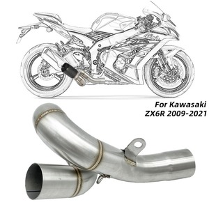 KAWASAKI カワサキ ZX6R 636 2009-2020 スリップオン エキゾーストマフラー 51mm ステンレス