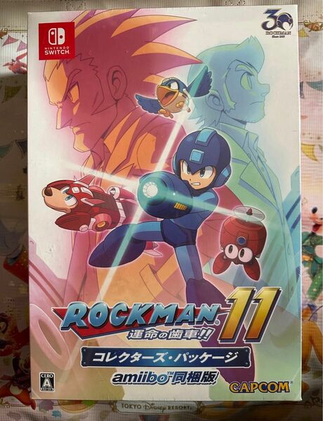 新品未開封Switch ロックマン11 運命の歯車 コレクターズエディション