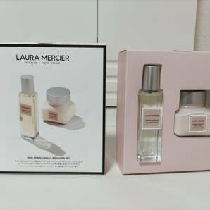 ローラメルシエ★プティコレクシオン アンバーバニラs(限定品) ホイップトボディクリーム&オードトワレ★laura mercier ambre vanilleの画像2