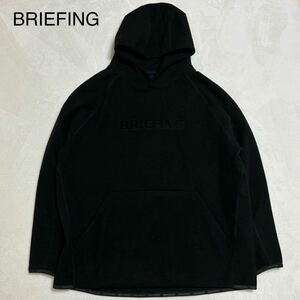 美品 BRIEFING ブリーフィング ゴルフ パーカー フリース 