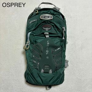 美品 OSPREY オスプレー raptor6 バックパック 登山 アウトドア グリーン