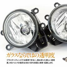 【送料無料】 ガラスフォグランプユニット H11 H16 光軸調整ダイヤル搭載 【 80系 ノア ヴォクシー エスクァイア 後期のみ対応】_画像5