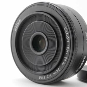 ★極美品★キャノン EF-M 22mm F2 STM★ボケ味の美しい単焦点レンズ！