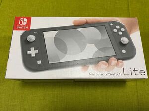 新品未使用　任天堂　Nintendo Switch Lite ニンテンドースイッチライト　グレー