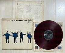 ビートルズ★赤盤LP5点セット★A HARD DAY'S NIGHT/HELP!/RUBBER SOUL/Sgt.PEPPERS~/MEET THE BEATLES カラーレコード Odeon盤_画像6