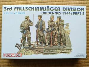 1/35 3rd FALLSCHIRMJAGER DIVISION(ARDENNES 1944) PART 2 ドイツ 第3降下部隊(アルデンヌ1944) パート2　6143　DRAGON　ドラゴン