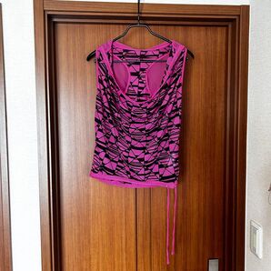 【価格の相談歓迎】ZUNBA メッシュノースリーブフードウェア ズンバ