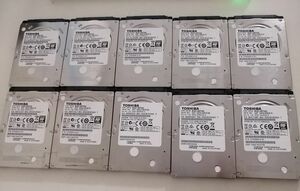 東芝　 500GB HDD 2.5インチ 　　10点セット