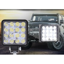 led 作業灯 ワークライト 補助灯 4個セット 広角 48W 投光器　防水_画像8