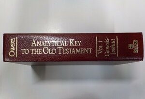2P0200◆Analytical Key to the Old Testament John Joseph Owens BAKER BOOK HOUSE▼