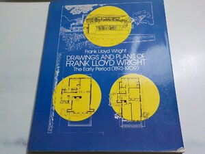 G1521◆Drawings and Plans of Frank Lloyd Wright: The Early Period (1893-1909)♪