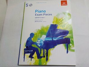 2P0311◆楽譜 Piano Exam Pieces ABRSM Grade 5 with CD☆