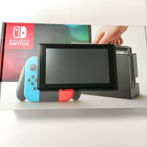 送料無料 動作確認済み Nintendo Switch HAC-S-KABAA 2018年製 未対策機 本体のみ HAC-001 中古